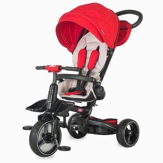 Tricicleta pliabila multifunctionala Coccolle Alto Rosu