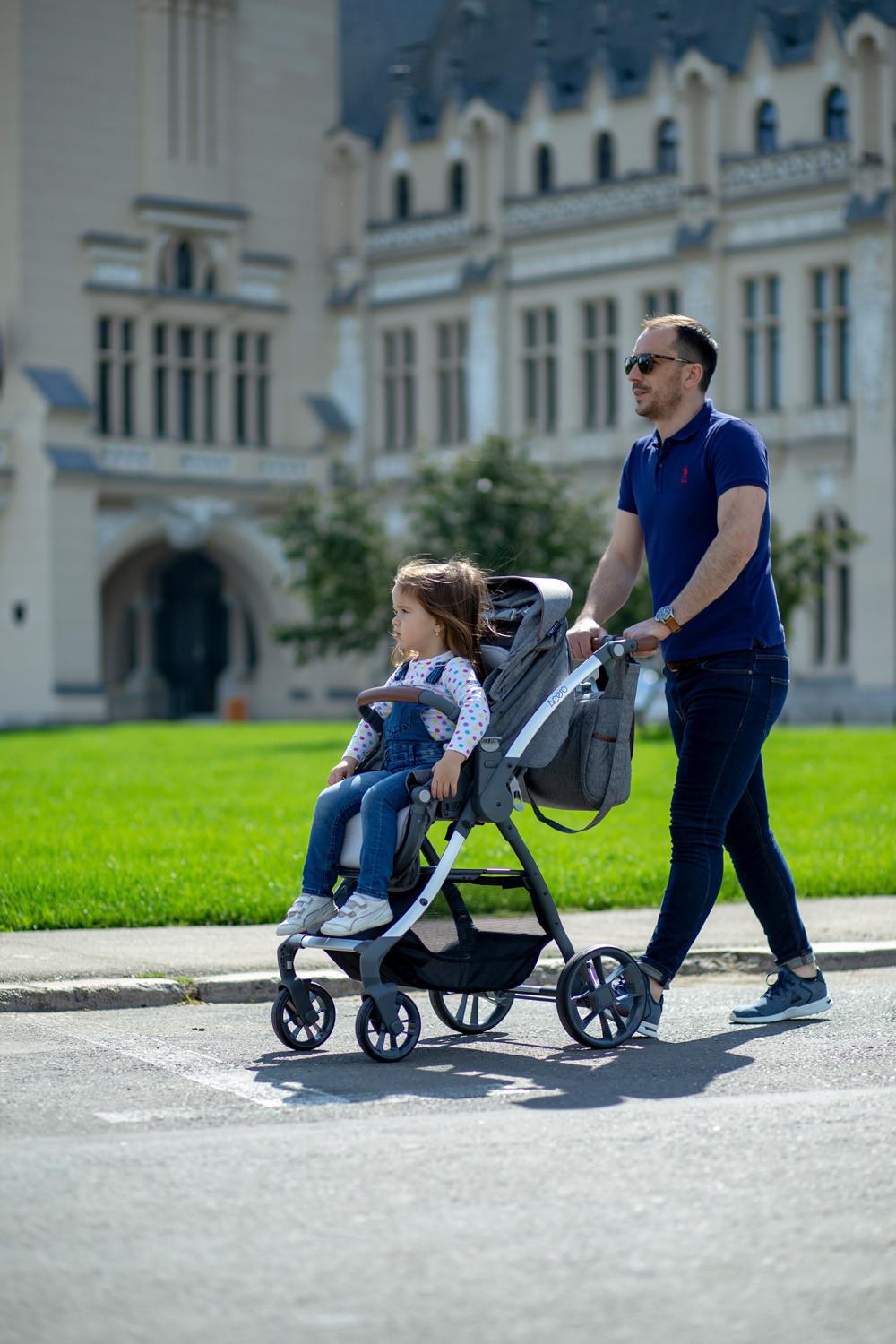 Carucior transformabil 3in1 Coccolle Acero Bej