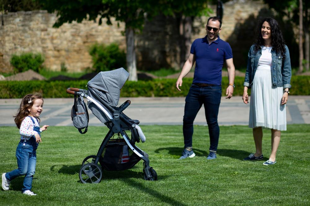 Carucior transformabil 3in1 Coccolle Acero Bej