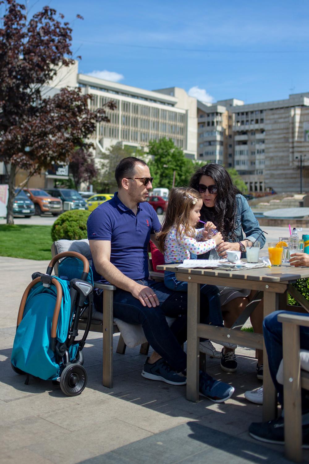 Carucior sport Ultracompact Coccolle Selena Albastru