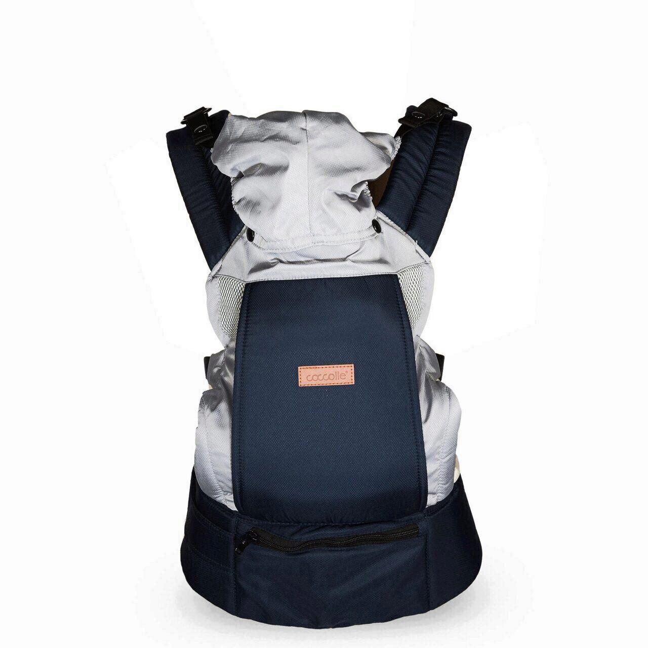 Marsupiu ergonomic multifunctional 2in1 Coccolle Gemini Albastru