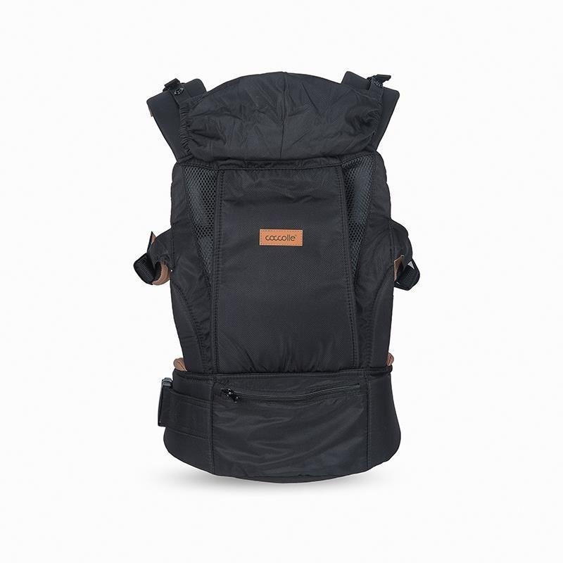 Marsupiu ergonomic multifunctional 2in1 Coccolle Gemini Negru